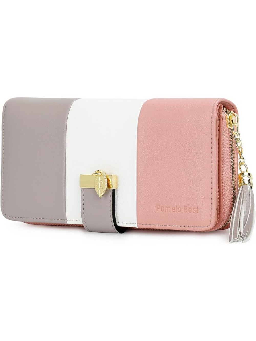 Stylish RFID Blocking Bifold Wallet for Women - Large Capacity Card Holder